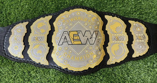 AEW Inspired Custom Elite World Wrestling Championship Replica Belt 2mm