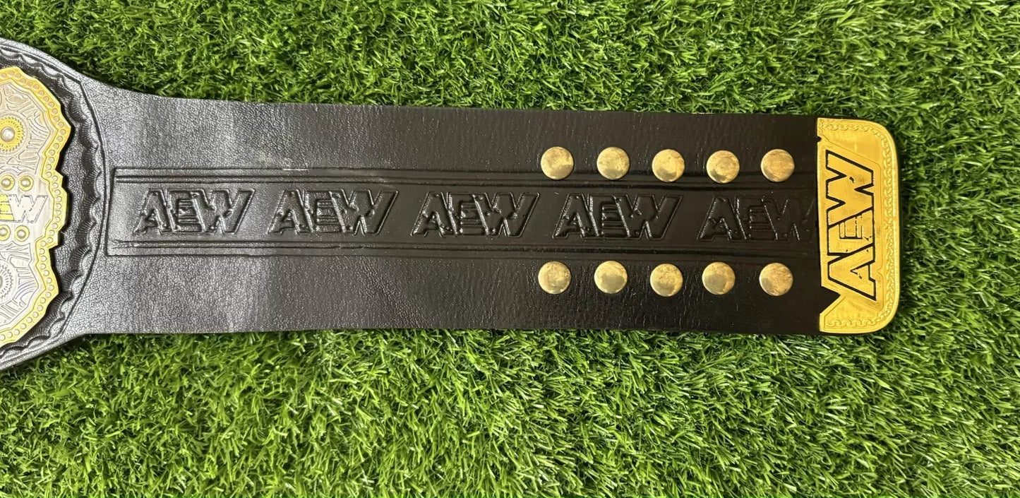 AEW Inspired Custom Elite World Wrestling Championship Replica Belt 2mm