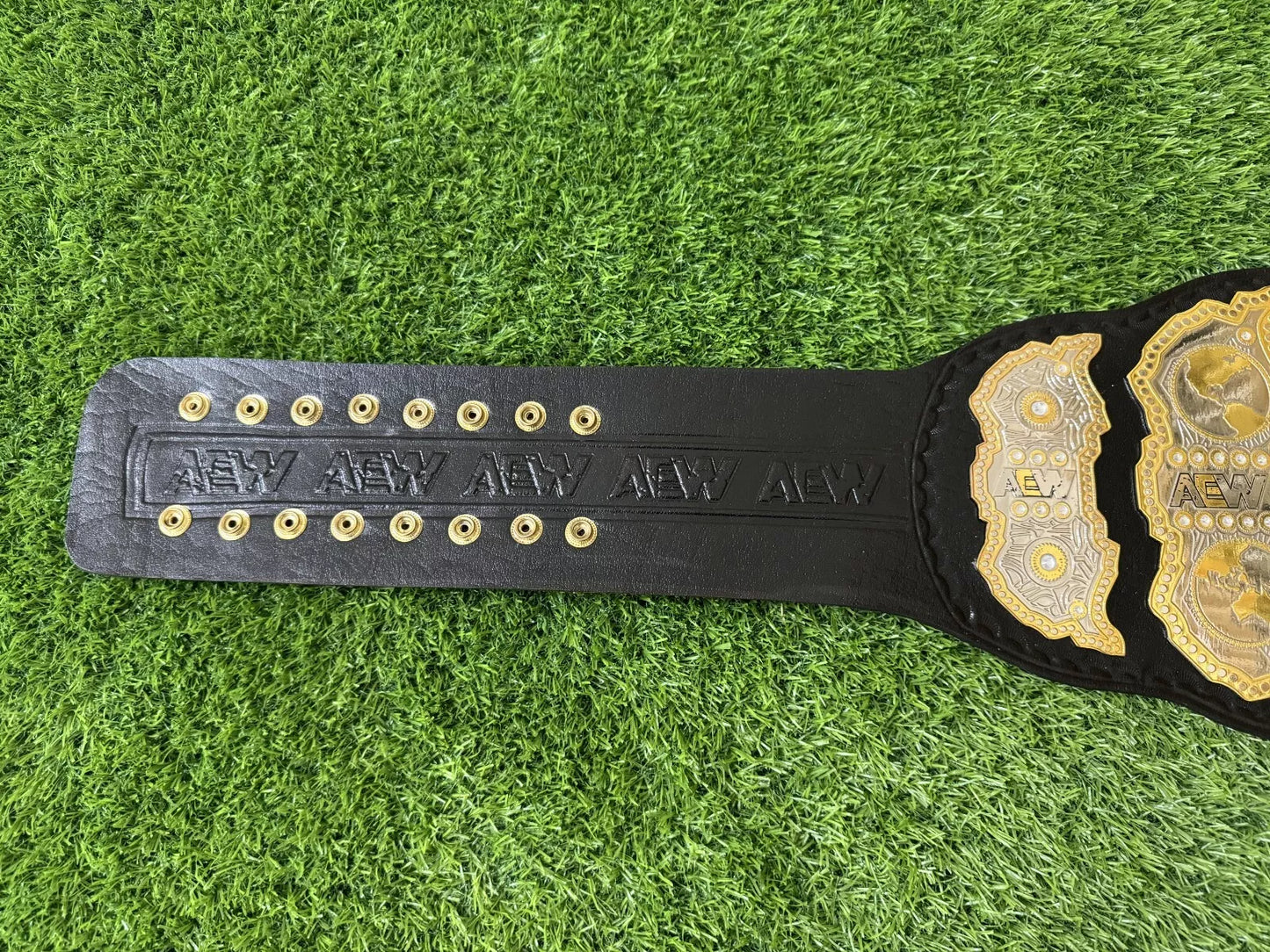 AEW Inspired Custom Elite World Wrestling Championship Replica Belt 2mm