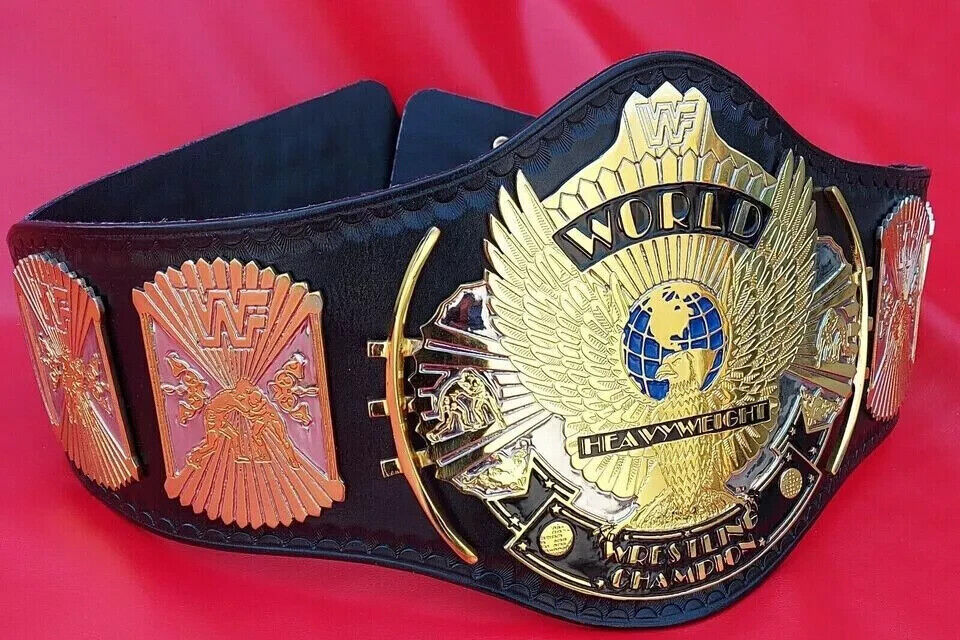 Winged Eagle Championship Wrestling Replica Title Belt Bras