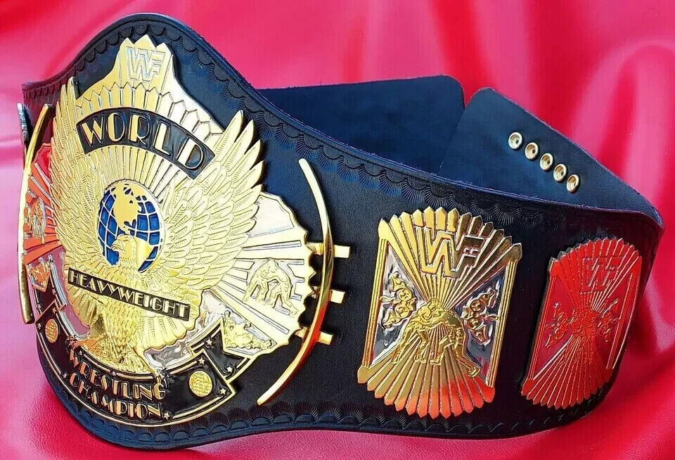 Winged Eagle Championship Wrestling Replica Title Belt Bras