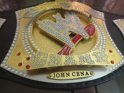 World Heavyweight Wrestling Championship Belt Spinner Replica Adult 2MM brass