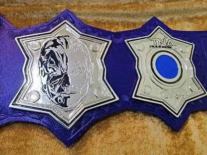 TNA JEFF HARDY BELT WRESTLING CHAMPIONSHIP BELT ADULT SIZE 2MM REPLICA BELT