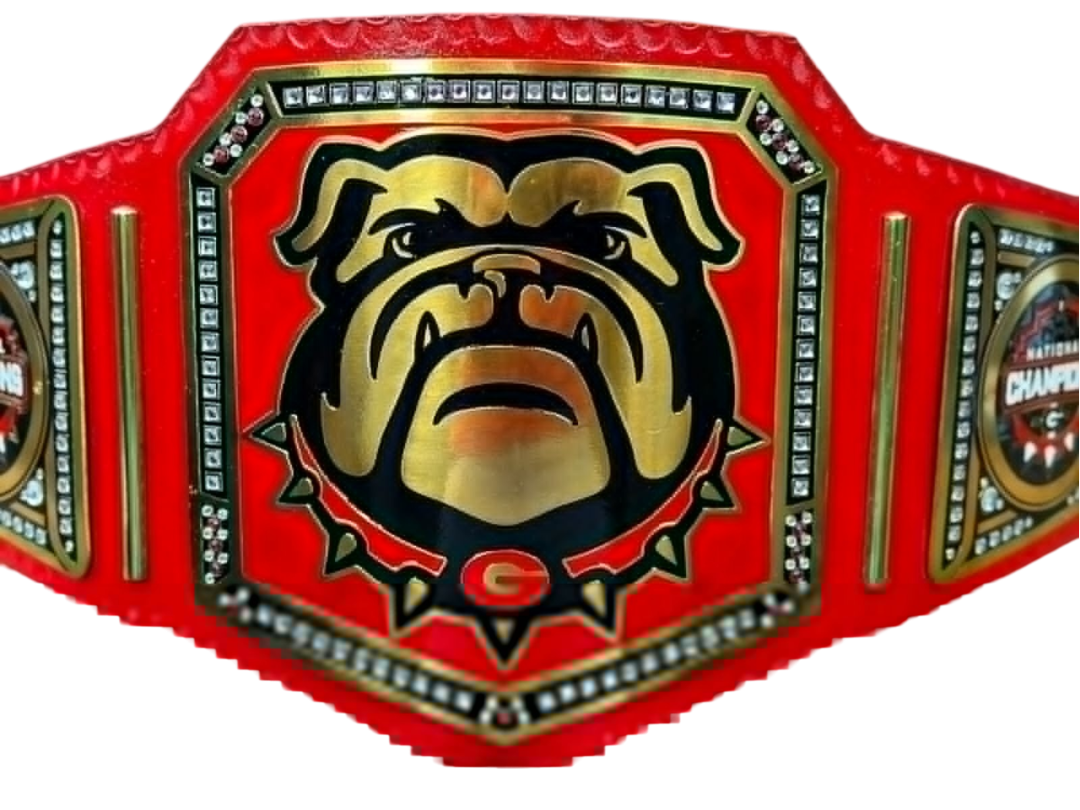 New GEORGIA NATIONAL CHAMPIONSHIP BELT