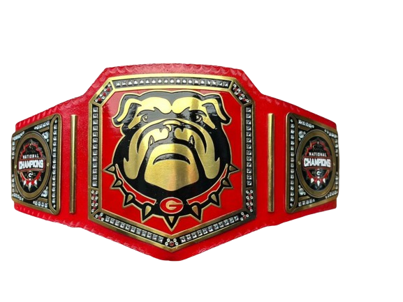 New GEORGIA NATIONAL CHAMPIONSHIP BELT