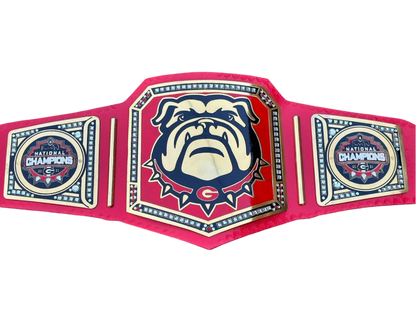 New GEORGIA NATIONAL CHAMPIONSHIP BELT