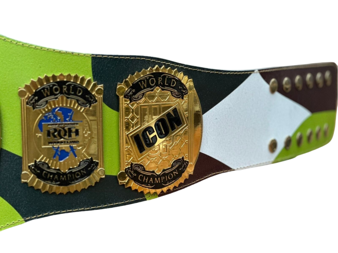 Jay Briscoe ROH world Heavyweight Championship Wrestling Title Belt