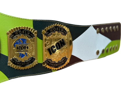 Jay Briscoe ROH world Heavyweight Championship Wrestling Title Belt