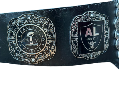 Las Vegas Raider Nation NFL Super Bowl Champions Belts