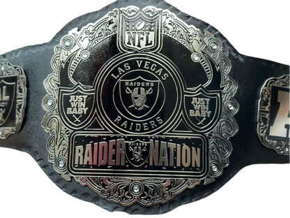 Las Vegas Raider Nation NFL Super Bowl Champions Belts