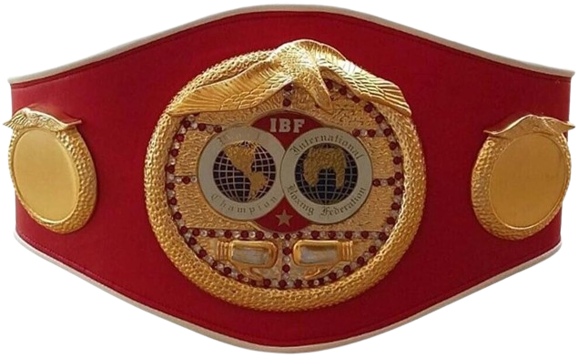 IBF Boxing Championship Belt Size World Boxing Council 3D