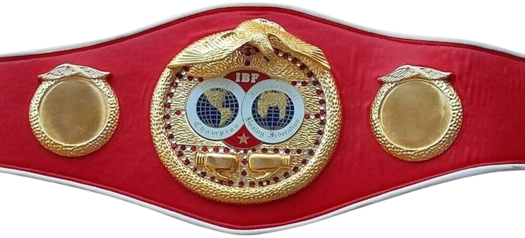 IBF Boxing Championship Belt Size World Boxing Council 3D