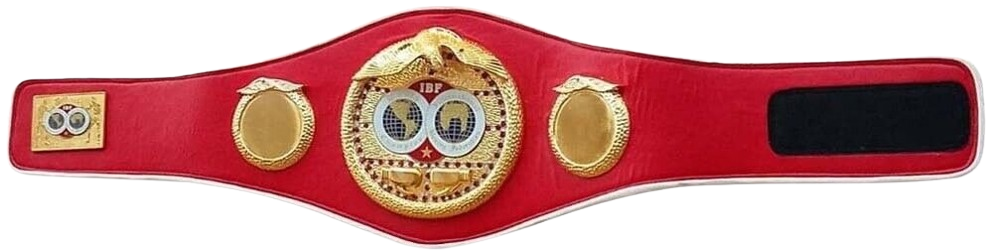 IBF Boxing Championship Belt Size World Boxing Council 3D