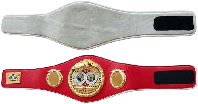 IBF Boxing Championship Belt Size World Boxing Council 3D