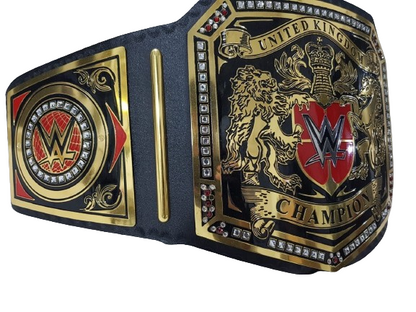 United Kingdom Champion Belt Adult Size Wrestling Replica Title Brass 2mm