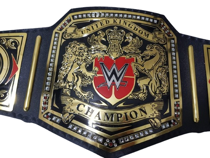 United Kingdom Champion Belt Adult Size Wrestling Replica Title Brass 2mm