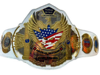 Cody Rhodes American Nightmare World Wrestling Championship Belt