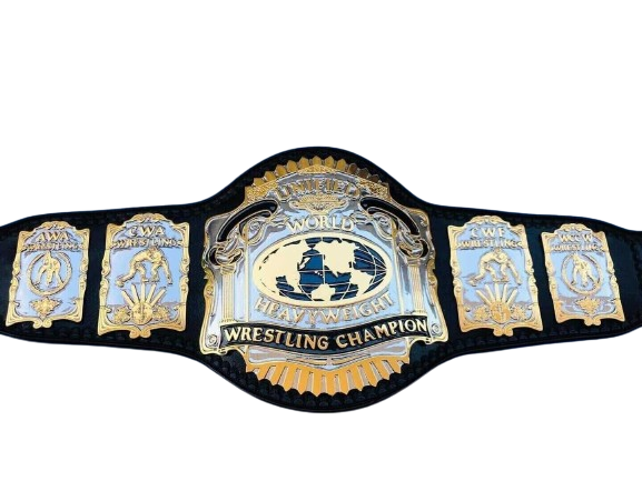 Unified World Heavyweight WCCW CWA CWF AWA Wrestling Championship Belt