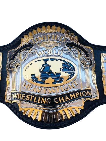 Unified World Heavyweight WCCW CWA CWF AWA Wrestling Championship Belt