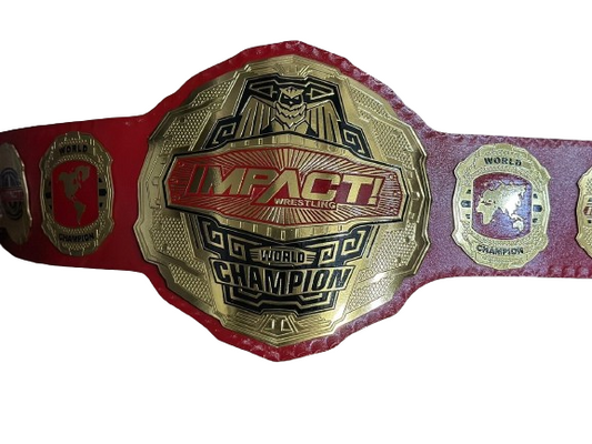 Impact World CHAMPIONSHIP RELICA TITLE BELT 2MM BRASS