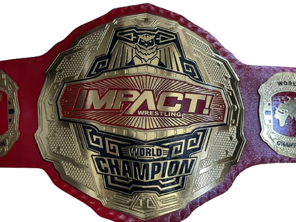 Impact World CHAMPIONSHIP RELICA TITLE BELT 2MM BRASS