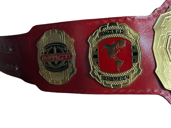 Impact World CHAMPIONSHIP RELICA TITLE BELT 2MM BRASS