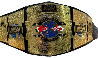 AEW ALL ALITE INTERNATIONAL  CHAMPIONSHIP  BELT