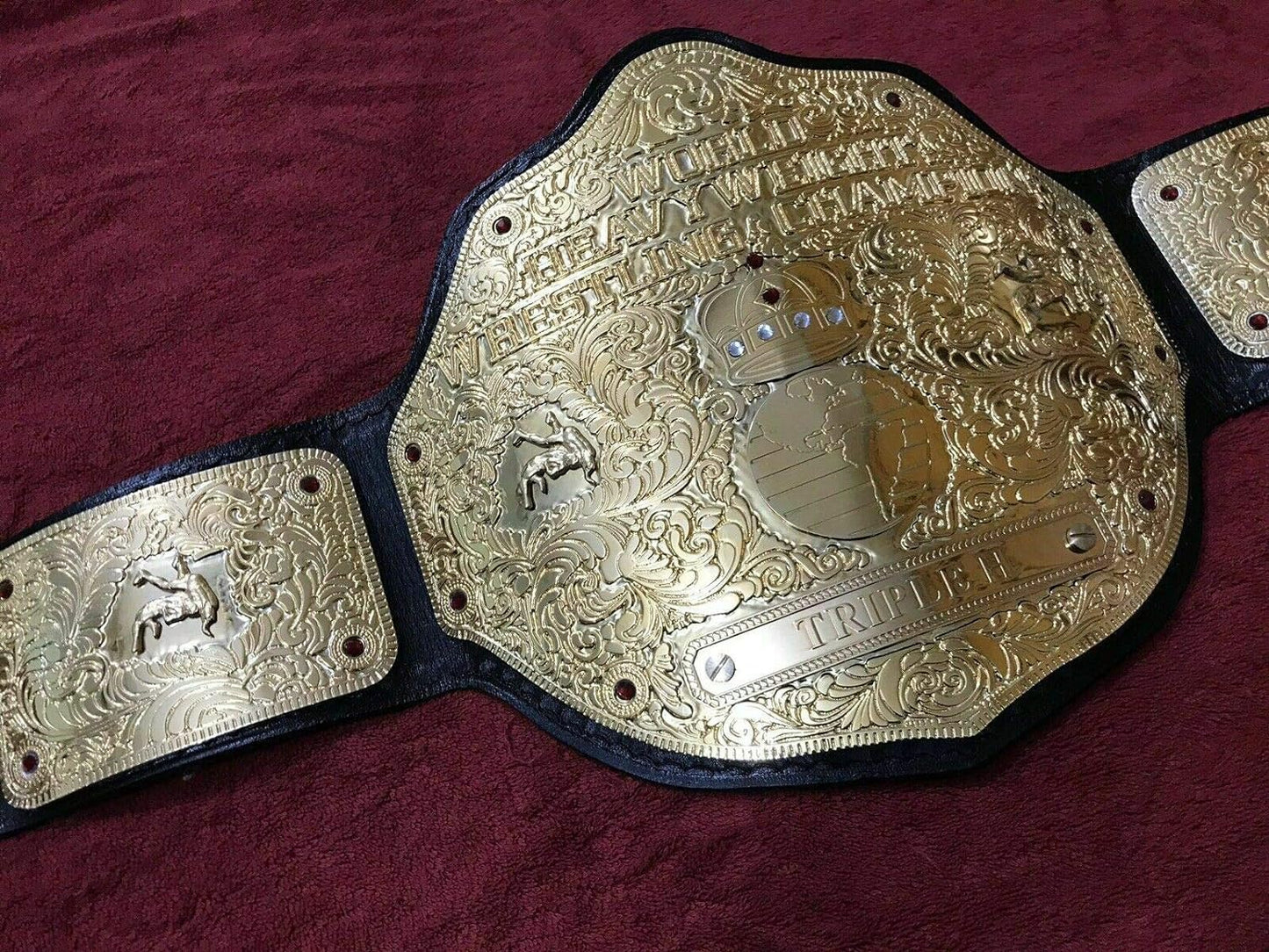 BIG GOLD World Heavyweight Championship  Tittle Belt   die-casted