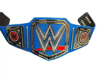 NEW Universal Championship Replica Title Belt Blue Brass