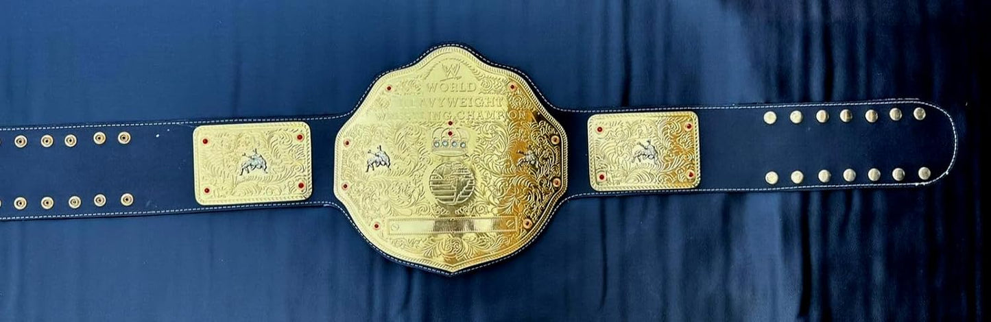 WWE Big Gold World Heavyweight Wrestling Championship belt