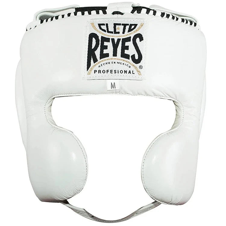 Cleto Reyes Headguard with Cheek Protectors White