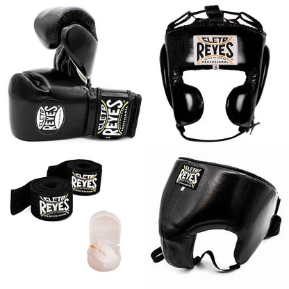 BOXING SET CLETO REYES NEGRO BRILLANTE