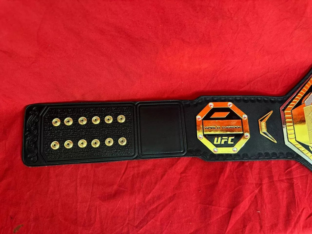 UFC Legacy Championship Title Belt 2mm Brass Gold Adult Size Replica Belt