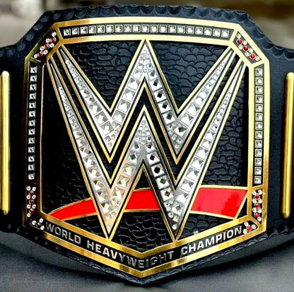 World Heavy Weight Championship Replica Title Belt Adult Size 2mm Brass