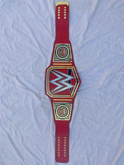 NEW RED Universal Championship Belt Adult Size Wrestling Replica Title