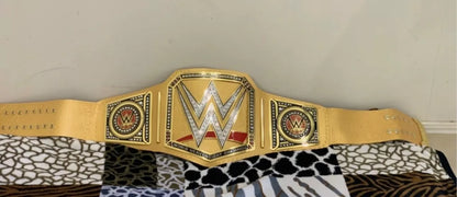 World Heavyweight Championship Wrestling Replica Title Belt BRASS